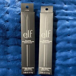 (Set of 2 )ELF No Budge Retractable Eyeliner - Deep Black